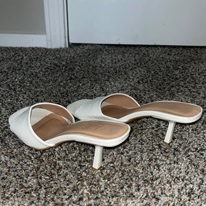 Trendy slipper heels